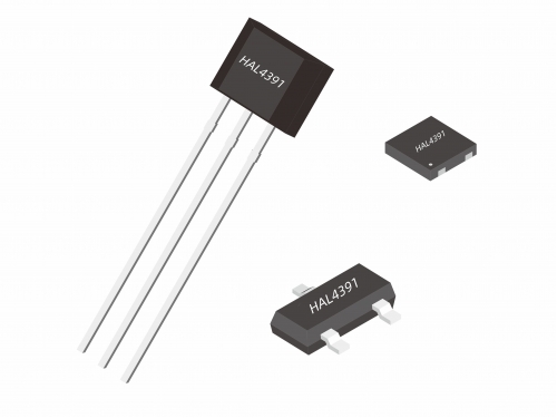 HAL4391 ⾼性能轨到轨线性输出霍尔